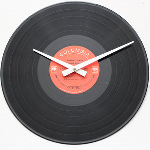 Johnny Cash<br>Live At San Quentin<br>12" Vinyl Clock