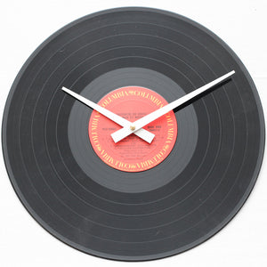 Men At Work<br> Business As Usual <br>12" Vinyl Clock