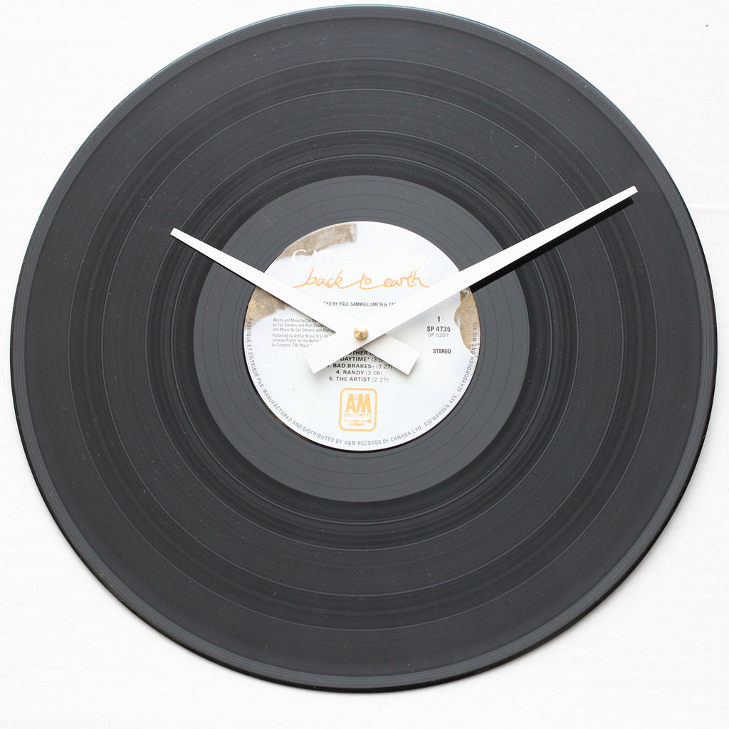 Cat Stevens<br>Back To Earth<br>12" Vinyl Clock