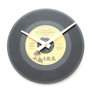 Fine Young Cannibals<br>Suspicious Minds<br>7" Vinyl Clock