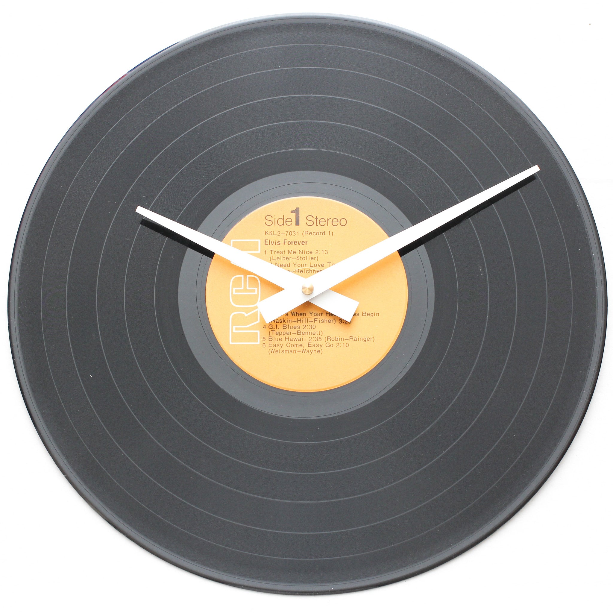 Elvis Presley<br>Elvis Forever Record 1<br>12" Vinyl Clock