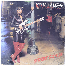 Rick James – Street Songs – Authentic Vinyl Clock Made From Original LP Record