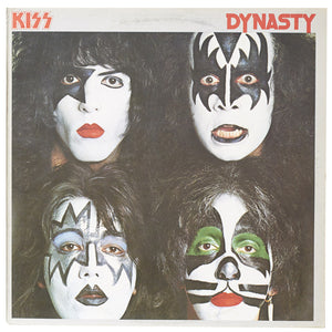 KISS - Dynasty - Authentic Vinyl Clock Made From Original LP Record