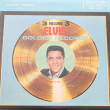 Elvis Presley <br>Golden Performer<br> 12" Yellow Vinyl Clock