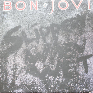 Bon Jovi <br>Slippery When Wet <br>12" Vinyl Clock