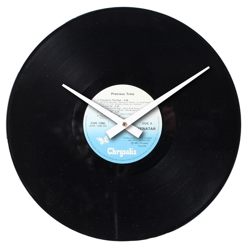 Pat Benatar - Precious Time - Authentic Vinyl Clock Made From Original LP Record
