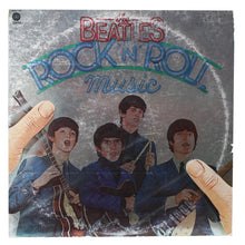 The Beatles - Rock n' Roll Music Record 1 - Handmade Authentic Vinyl Clock From Original LP Record
