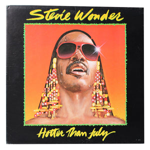 Stevie Wonder<br>Hotter Than July<br>12" Vinyl Clock