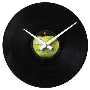The Beatles - White Album Record 2 - Handmade Vinyl Clock made From Authentic LP Record