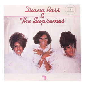 Diana Ross & The Supremes<br>Record 1<br>12" Vinyl Clock