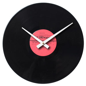 Black Sabbath - Russian Import - Handmade Vinyl Record Clock Using Original LP