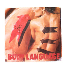 Queen - Body Language 7" 45 RPM Single - Handmade Vinyl Record Clock Using Original 45