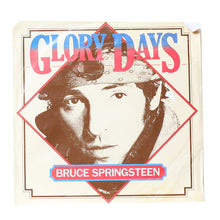 Bruce Springsteen - Glory Days 7" 45 RPM Single - Handmade Vinyl Record Clock Using Original 45