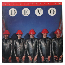 DEVO - Freedom Of Choice- Authentic Vinyl Record Clock Made From Original LP Record
