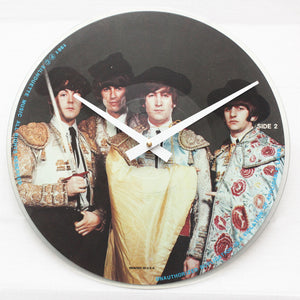 The Beatles<br> Timeless Interviews <br>12" Picture Vinyl Clock