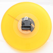 Elvis Presley <br>Golden Records<br> 12" Yellow Vinyl Clock