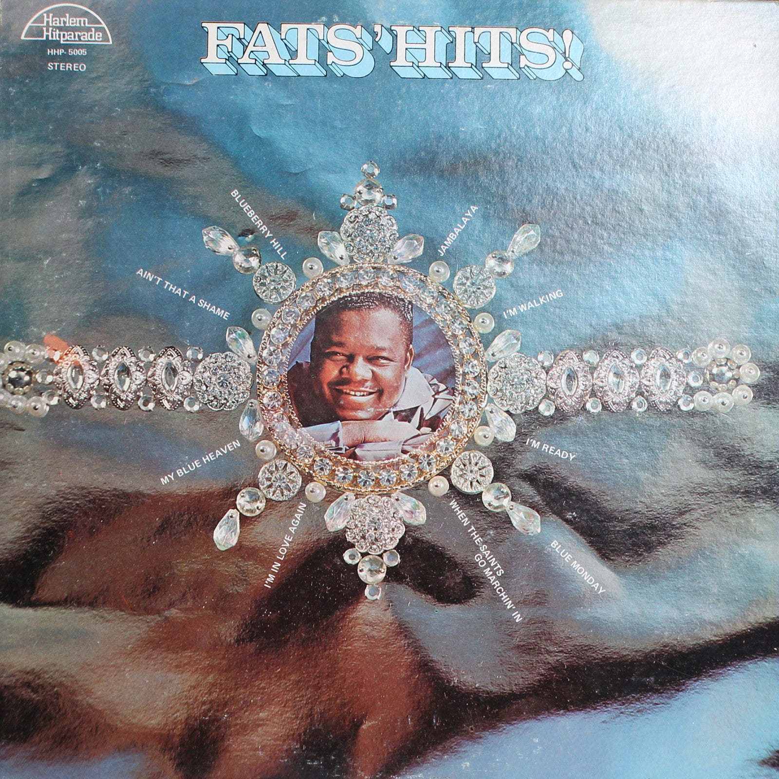 Fats Domino<br> Fat's Hits <br>12" Vinyl Clock