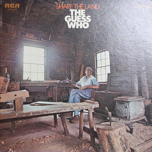 The Guess Who - Share The Land - Handmade Vinyl Record Clock Using Original LP