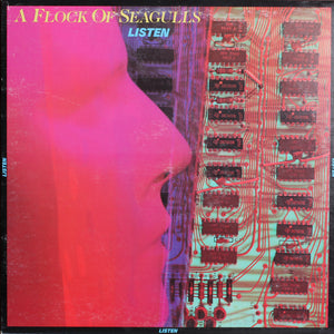 A Flock Of Seagulls - Listen - Authentic Vinyl Clock Made From Original LP Record
