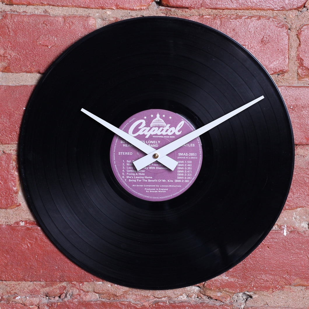 The Beatles - Revolver - Handmade Authentic Vinyl Clock