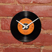 Janis Joplin - Mercedes Benz 7" 45 RPM Single - Handmade Vinyl Record Clock Using Original 45