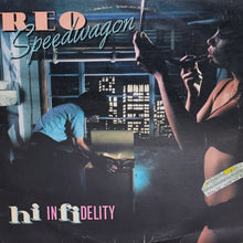 REO Speedwagon - Hi Infidelity - Authentic Vinyl Clock Made From Original LP Record 