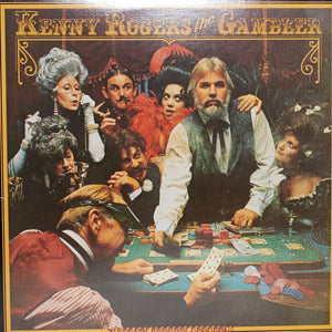 Kenny Rogers - The Gambler - Handmade Vinyl Record Clock Using Original LP