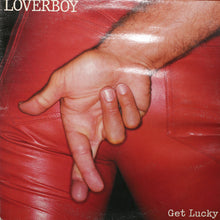 Loverboy - Get Lucky - Handmade Vinyl Record Clock Using Original LP