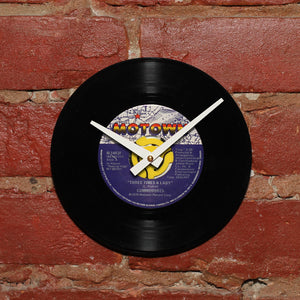 Commodores - Three Times A Lady 7" Single - Handmade Vinyl Record Clock Using Original 45