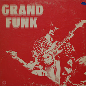 Grand Funk Railroad - Grand Funk (The Red Album) - Handmade Authentic Vinyl Clock Using Original LP Record