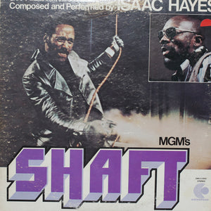 Isaac Hayes - Shaft Record 1 - Handmade Authentic Vinyl Clock Using Original LP Record
