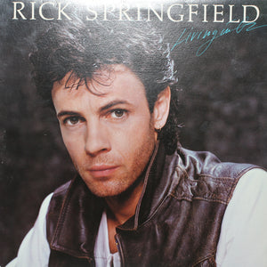 Rick Springfield - Living In Oz - Authentic Vinyl Clock Made From Original LP Record