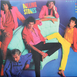 Rolling Stones<br> Dirty Work<br> 12" Vinyl Clock