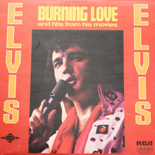 Elvis Presley<br> Burning Love <br>12" Vinyl Clock