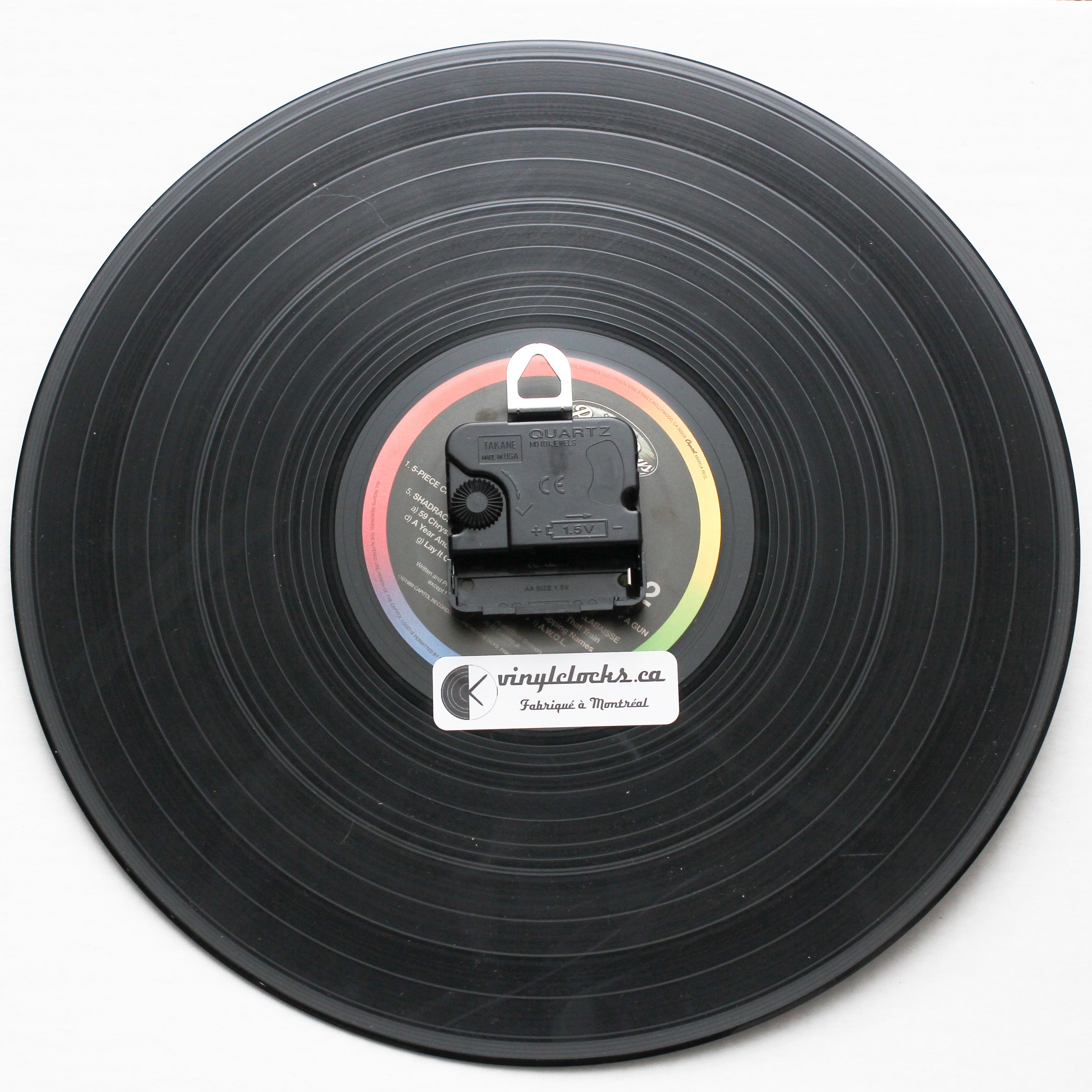 Beastie Boys<br> Paul's Boutique<br> 12" Vinyl Clock