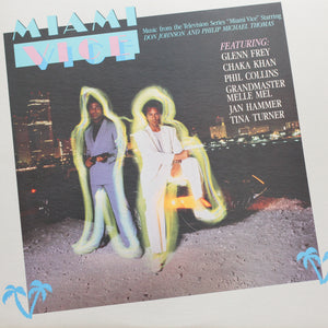 Miami Vice<br> TV Soundtrack <br>12" Vinyl Clock