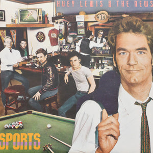 Huey Lewis & The News<br> Sports <br>12" Vinyl Clock