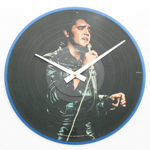 Elvis Presley <br>A Legendary Performer<br> 12" Picture Vinyl Clock