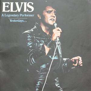 Elvis Presley <br>A Legendary Performer<br> 12" Picture Vinyl Clock