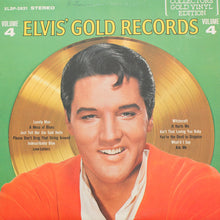 Elvis Presley <br>Golden Records<br> 12" Yellow Vinyl Clock