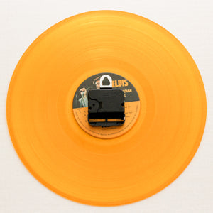 Elvis Presley <br>Canadian Tribute<br> 12" Orange Vinyl Clock