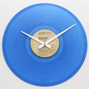 Elvis Presley <br>Moody Blue<br> 12" Blue Vinyl Clock