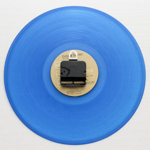 Elvis Presley <br>Moody Blue<br> 12" Blue Vinyl Clock