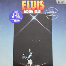 Elvis Presley <br>Moody Blue<br> 12" Blue Vinyl Clock