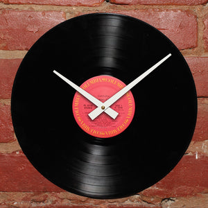 Santana - Borboletta - Authentic Vinyl Clock Made From Original LP Record