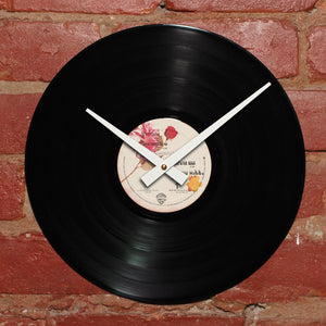 Prince - Purple Rain - Authentic Vinyl Clock Made From Original LP Record