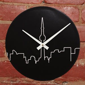 City Skyline<br>Original Design<br>12" Vinyl Clock