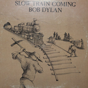Bob Dylan - Slow Train Coming - Handmade 12" Vinyl Record Clock
