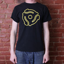 Yellow Stenciled <br>45 Spacer Original<br>T-Shirt Design