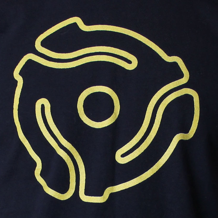 Yellow Stenciled <br>45 Spacer Original<br>T-Shirt Design